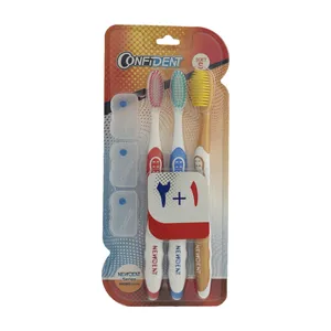 Confident Newdent Promo Pearl Toothbrush Pack Of 3