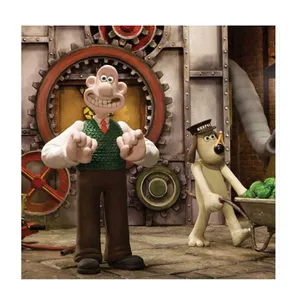  تابلو کودک و نوزاد طرح والاس و گرومیت کد wkt313