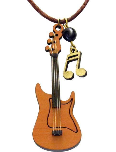 گردنبند برندزکالا طرح گیتار برقی مدل BK-339
