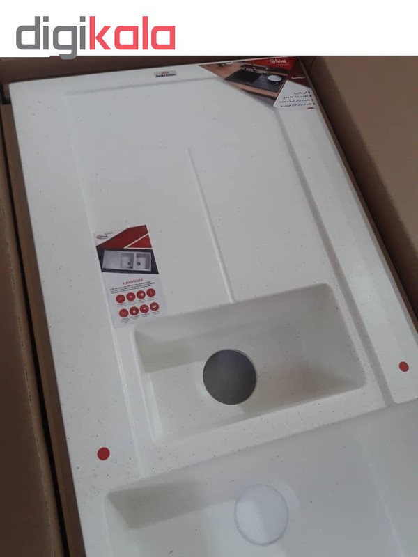 سینک ظرفشوئی شاین کد 522 توکار