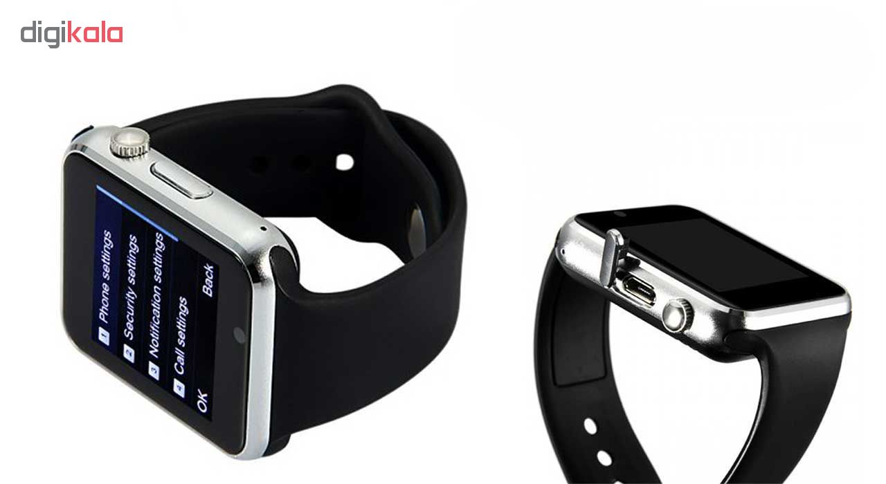 ساعت هوشمند جی تب مدل W101  همراه محافظ صفحه نمایش شیدتگ