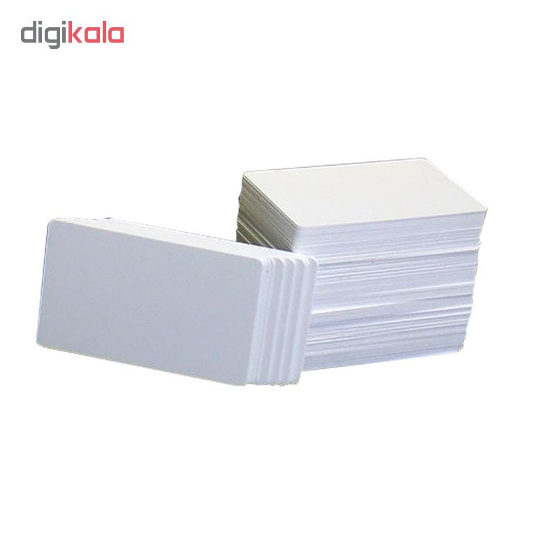 کارت پی وی سی سفید آی تی پی مدل Blk01 بسته 100 عددی