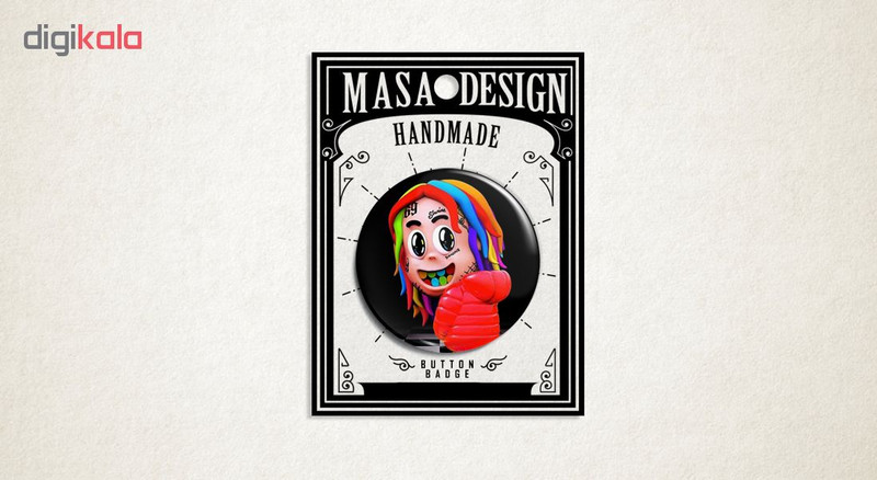 پیکسل ماسا دیزاین طرح موزیک رنگین کمان کد AS353