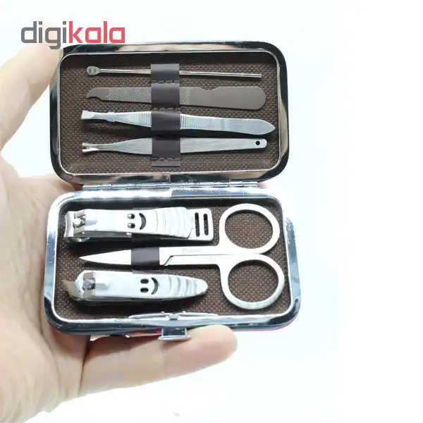 ست مانیکور مدل Ni02 بسته 7 عددی