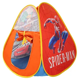 چادر کودک طرح McQueen & spiderman کد 003