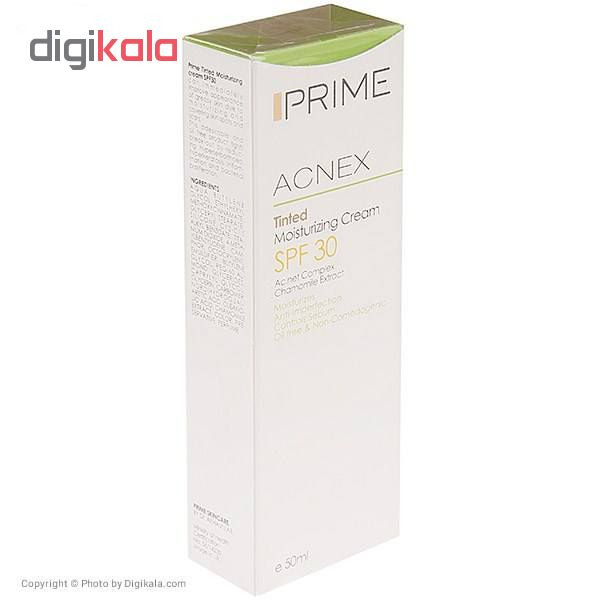 کرم مرطوب کننده رنگی پریم مدل Acnex Tinted SPF 30 حجم 50 میلی لیتر کرم مرطوب کننده رنگی پریم مدل Acnex Tinted SPF 30 حجم 50 میلی لیتر
