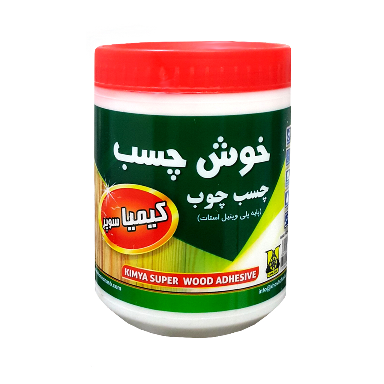 چسب چوب خوش چسب مدل کیمیا بسته 12 عددی