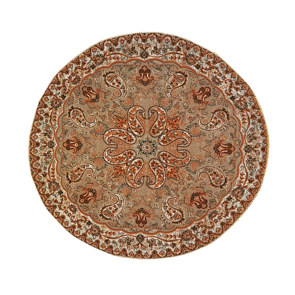 رومیزی ترمه طرح نسترن مدل ASALI50