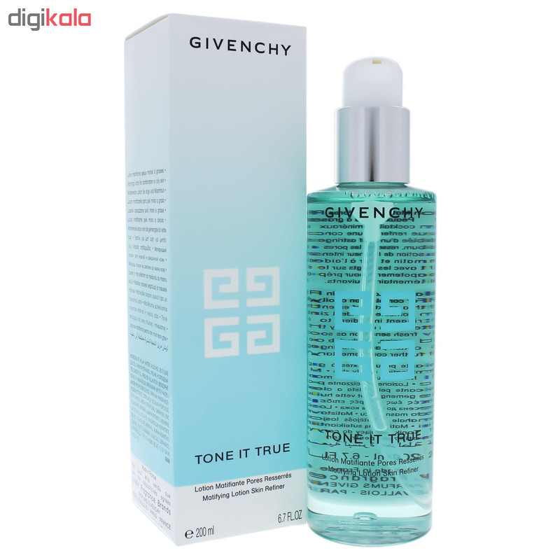 لوسیون تثبیت کننده آرایش ژیوانشی مدل Tone It True Matifying حجم 200 میلی لیتر