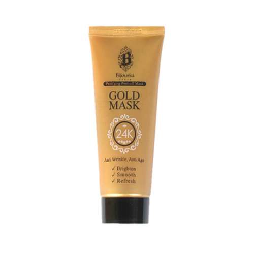 ماسک صورت بیجورکا مدل Gold حجم 75 میلی لیتر