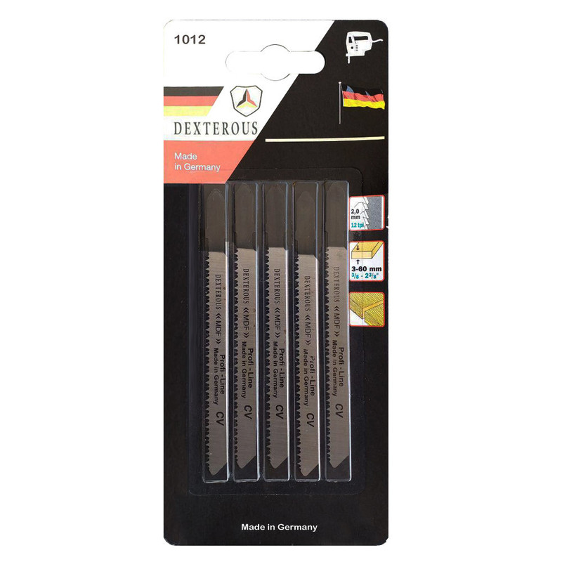 مجموعه 5 عددی تیغ اره عمود بر MDF بر آلماني دکستروس مدل 1012 مجموعه 5 عددی تیغ اره عمود بر MDF بر آلماني دکستروس مدل 1012