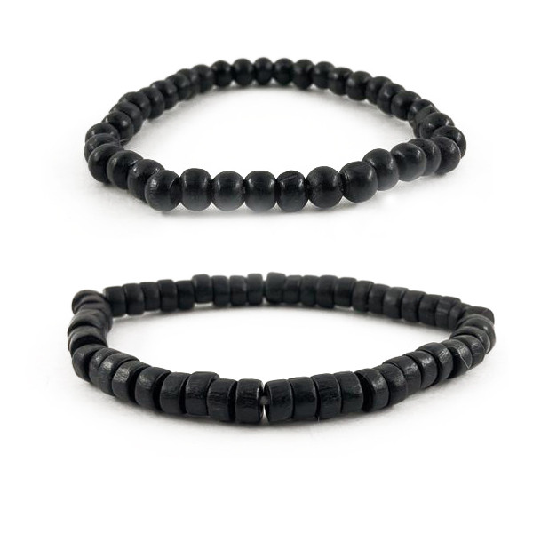 دستبند مردانه مدل gray0010 مجموعه 2 عددی