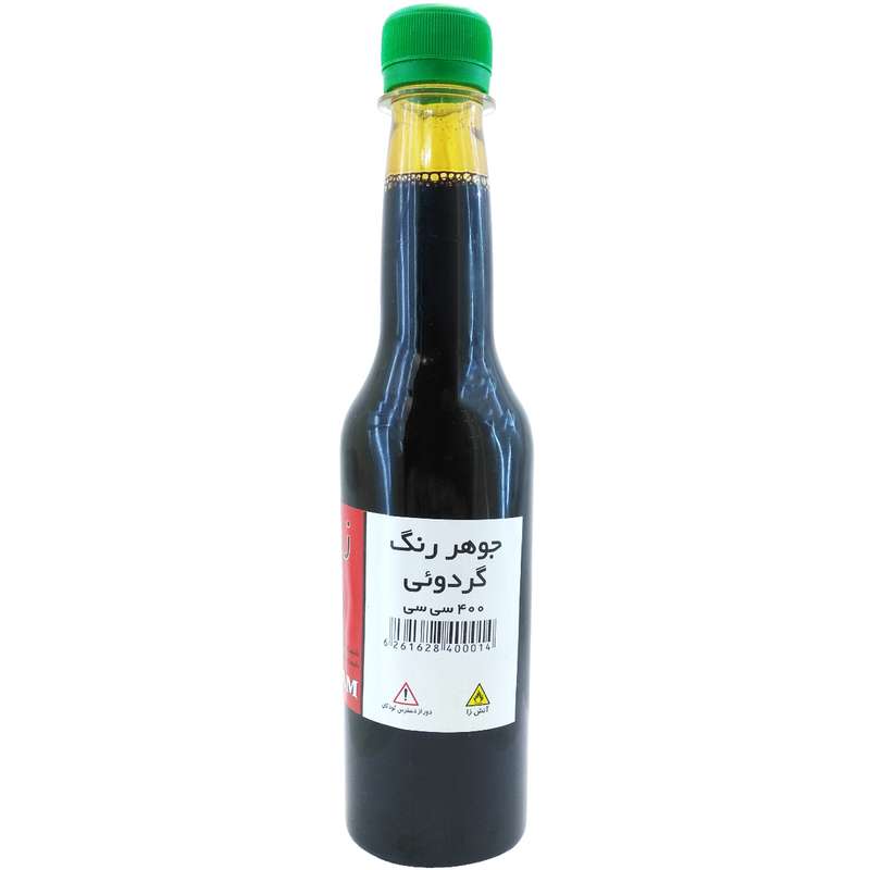 جوهر رنگ گردویی زرفام حجم 400 میلی لیتر