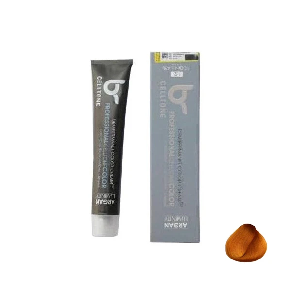 رنگ مو سلتون شماره 8/43 حجم 100 میلی لیتر رنگ بلوند عسلی روشن