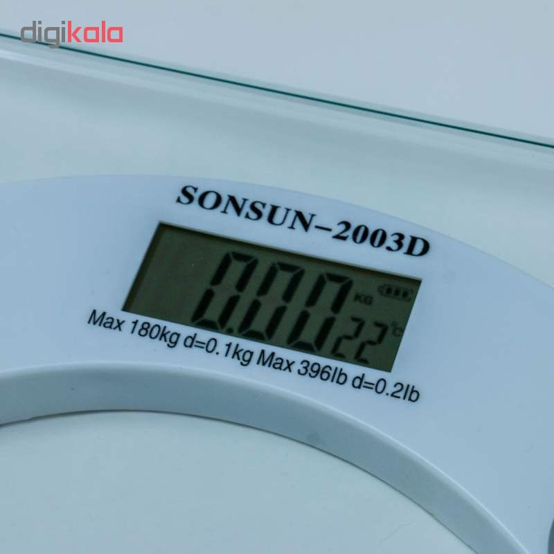 ترازو دیجیتال سان سان مدل 2003D کد 8001