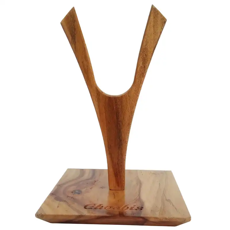 پایه نگهدارنده هدفون استند رومیزی چوبی چوبیس کد 1_740