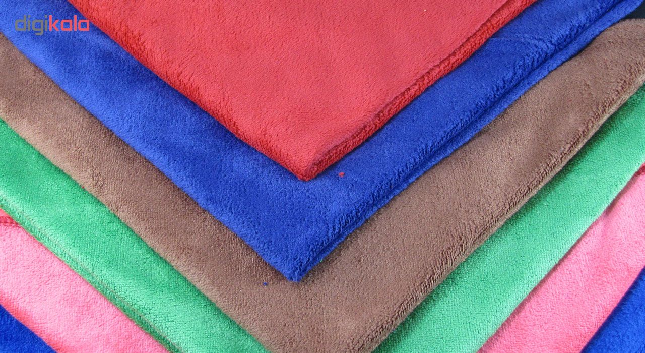 دستمال آشپزخانه مدل COLOURFUL  بسته 6 عددی