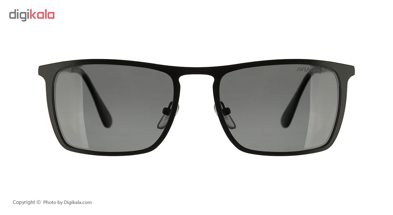 عینک آفتابی مردانه آویاتور مدل A3018 BLK