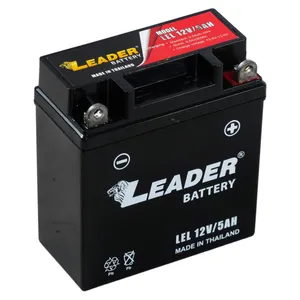 باتری موتور سیکلت لیدر مدل 12V5-5AH