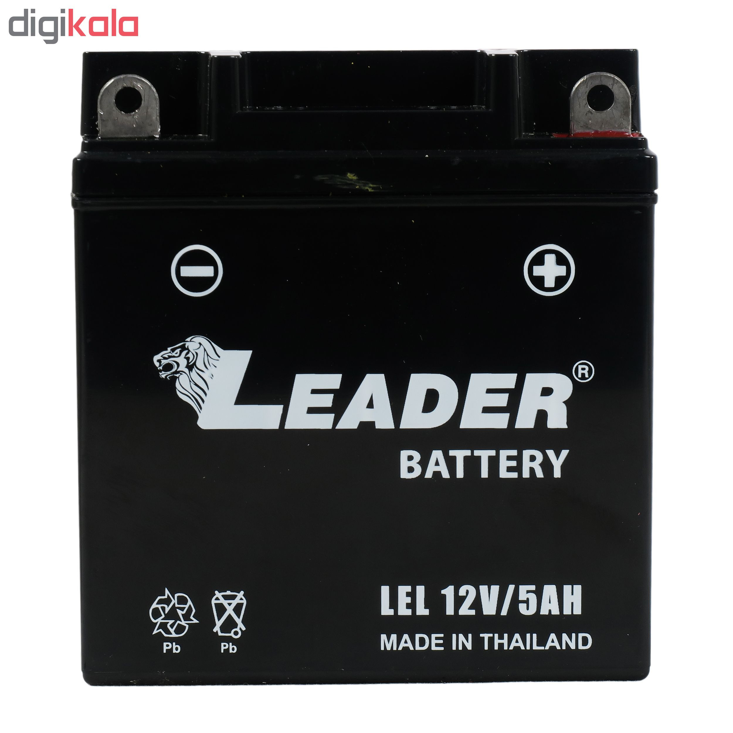 باتری موتور سیکلت لیدر مدل 12V5-5AH
