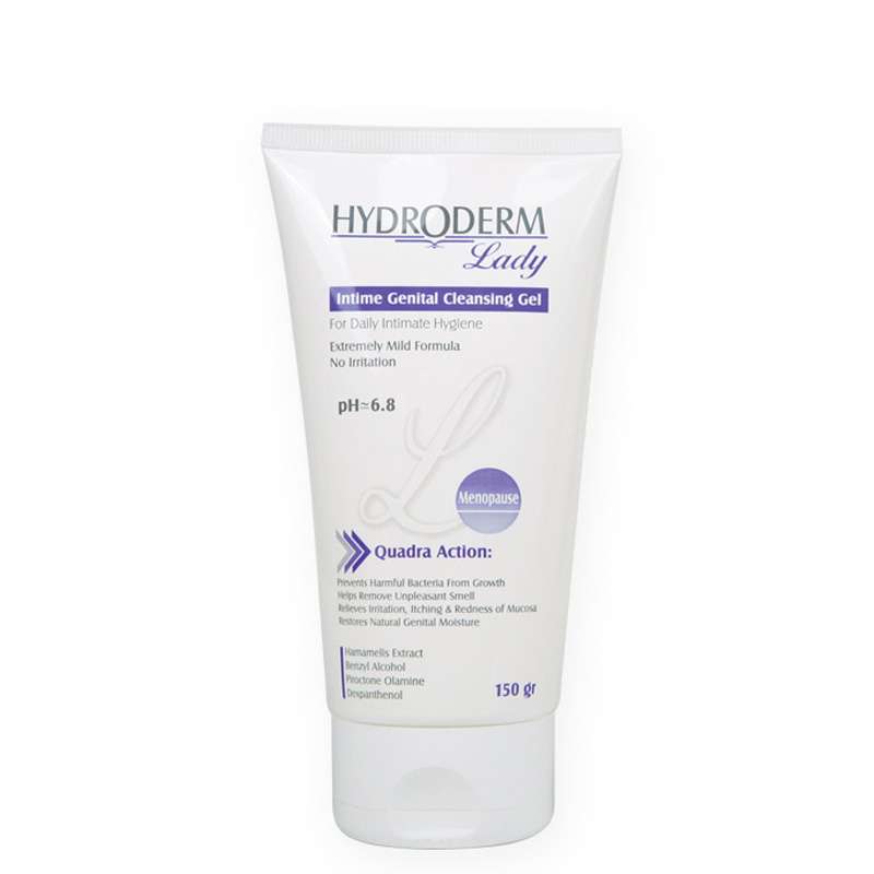 ژل بهداشتی بانوان هیدرودرم مدل Pro lady حجم 150 میلی لیتر