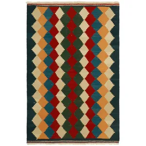 گلیم دستبافت مدل قشقایی کد 22234