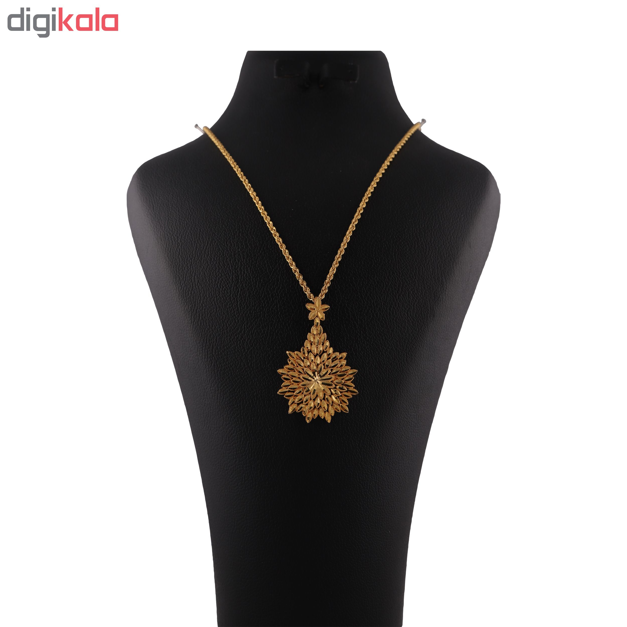 گردنبند طلا 18 عیار گوی گالری مدل G302