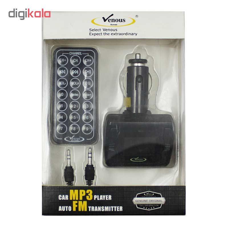 پخش کننده اف ام خودرو ونوس مدل PV-F143