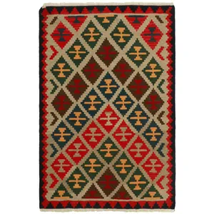گلیم دستبافت مدل قشقایی کد 22235
