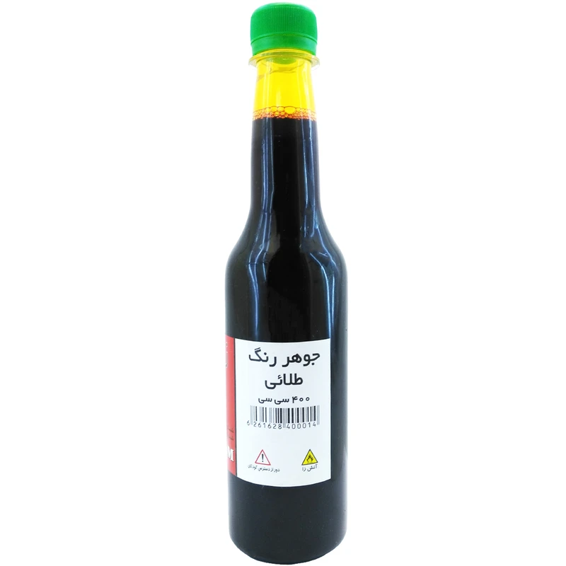 جوهر رنگ طلایی زرفام حجم 400 میلی لیتر
