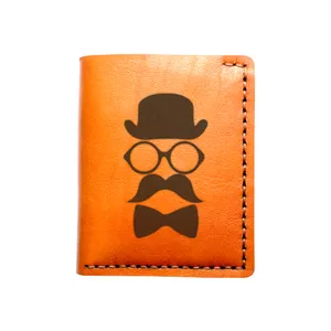 کیف پول چرم نورا طرح سیبیل