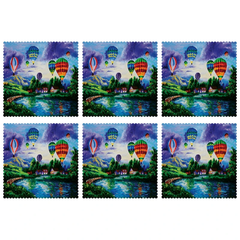 زیربشقابی مدل U1-42118 بسته 6 عددی