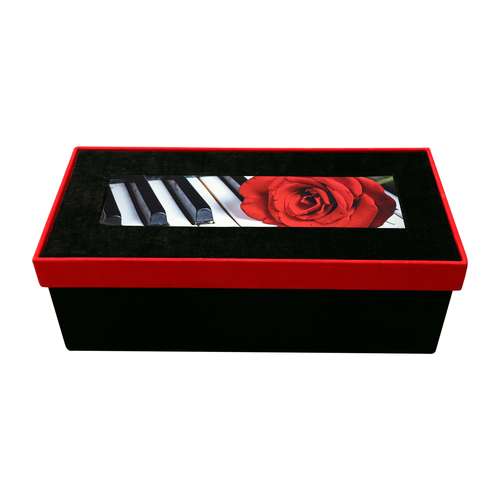 جعبه هدیه چوبی کادویی طرح پیانو مدل Bx-B1