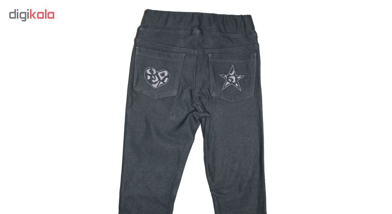 شلوار دخترانه کنته مدل Zeo Grafit -  - 4