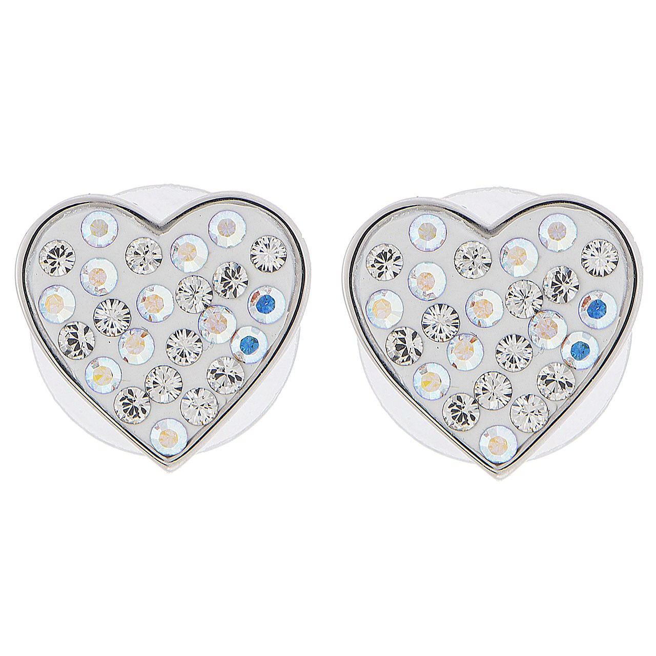 گوشواره الیور وبر مدل Lucky Heart Rodio Crystal AB22415R