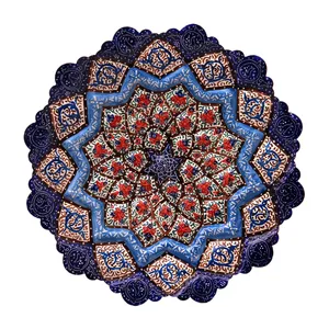 بشقاب میناکاری کد 17-10002