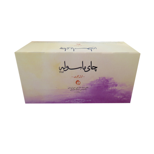 چای ارل گری ماسوله بسته 25  عددی
