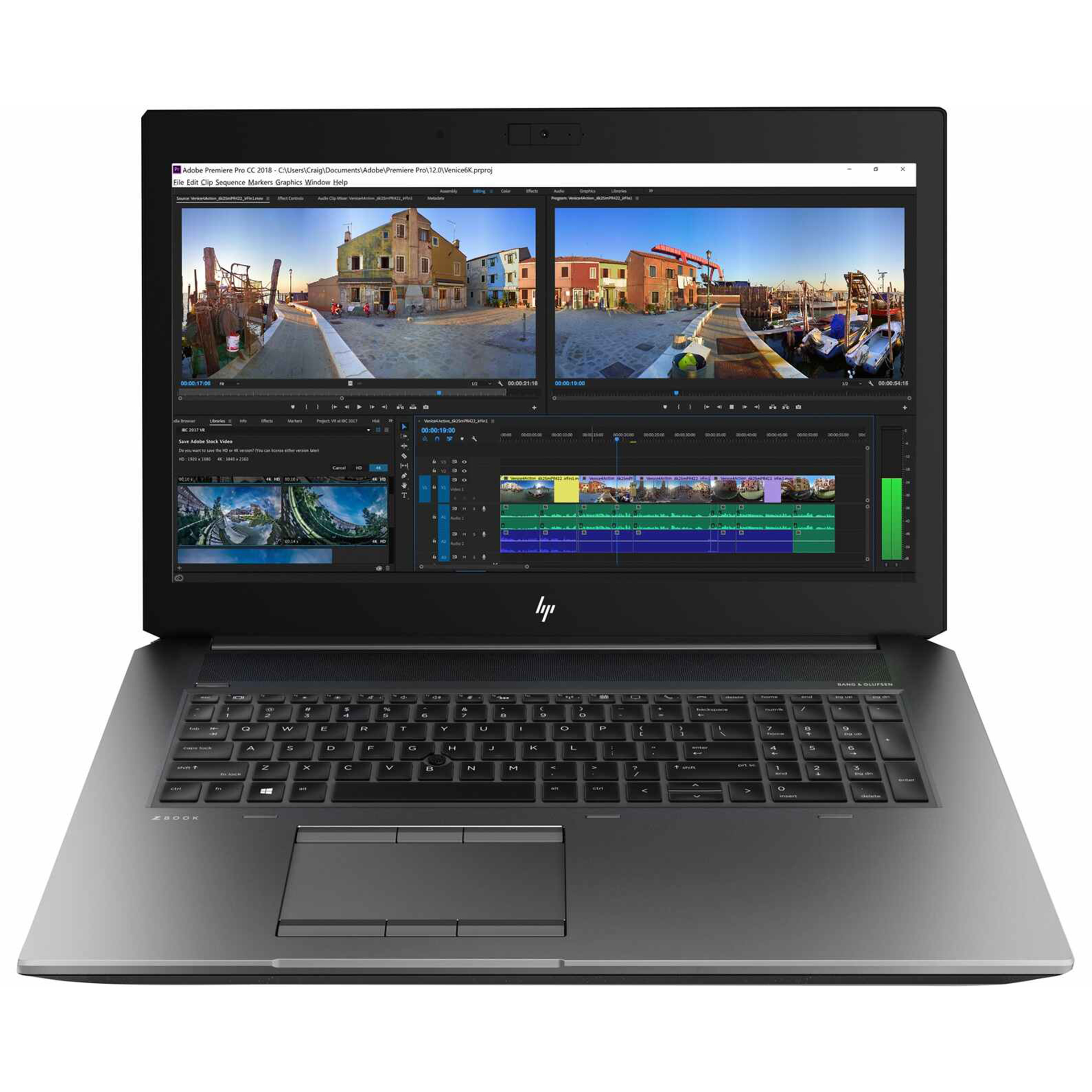 لپ تاپ 17 اینچی اچ پی مدل ZBook 17 G5 Mobile Workstation - D