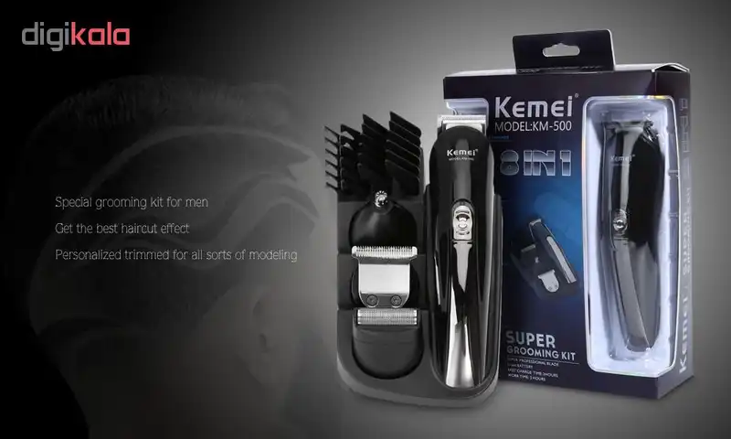 ماشین اصلاح موی سر و صورت کیمی مدل KM-500