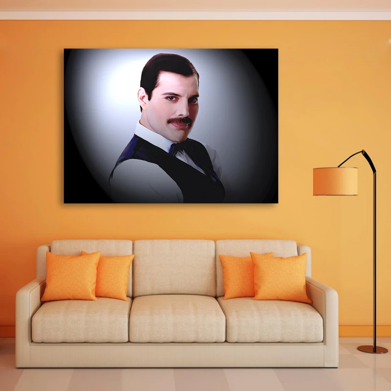 تابلو شاسی طرح کوئین مدل Artist Freddie Mercury 0252