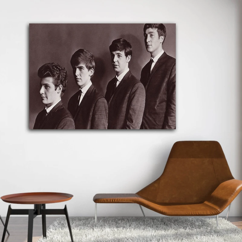 تابلو شاسی طرح The Beatles مدل Artist 0266