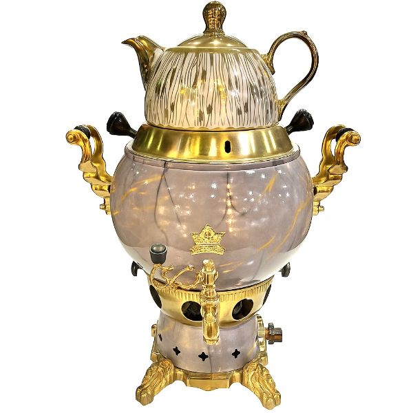 سماور گازی ایران شرق جهانی مدل 2025 گنجایش 6 لیتر 