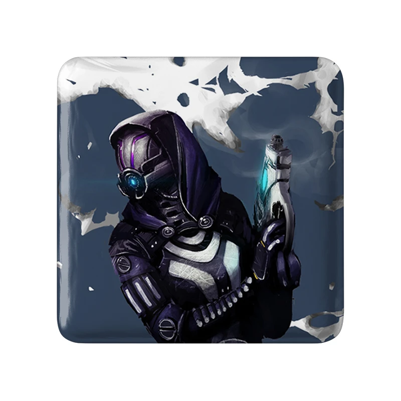 پیکسل خندالو طرح بازی مس افکت (Mass Effect) مدل مربعی کد 31557