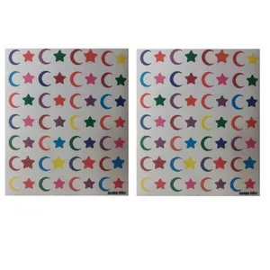 برچسب مدل ستاره و ماه بسته 2 عددی