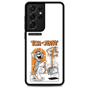 AKAM AMC-WSGS21U-TOM & JERRY9 Cover For Samsung Galaxy S21 Ultra