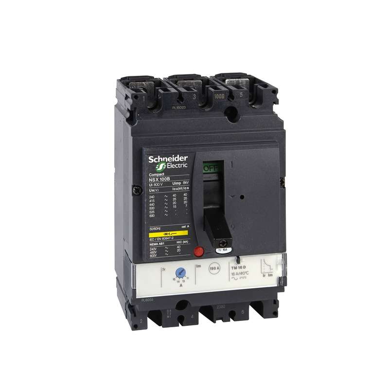 کلید اتوماتیک 80 آمپر اشنایدر مدل Compact NSX