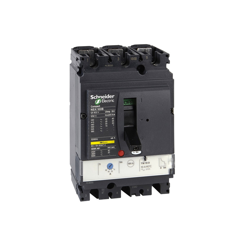  کلید اتوماتیک 100 آمپر اشنایدر مدل Compact NSX