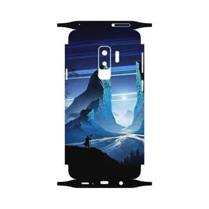 MAHOOT Blue Mountains Digital Art-FullSkin Cover Sticker for Samsung Galaxy S9 Plus