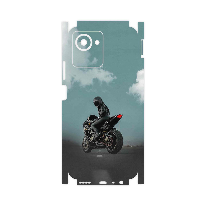 برچسب پوششی ماهوت مدل Motorcycling-FullSkin مناسب برای گوشی موبایل ریلمی C30s