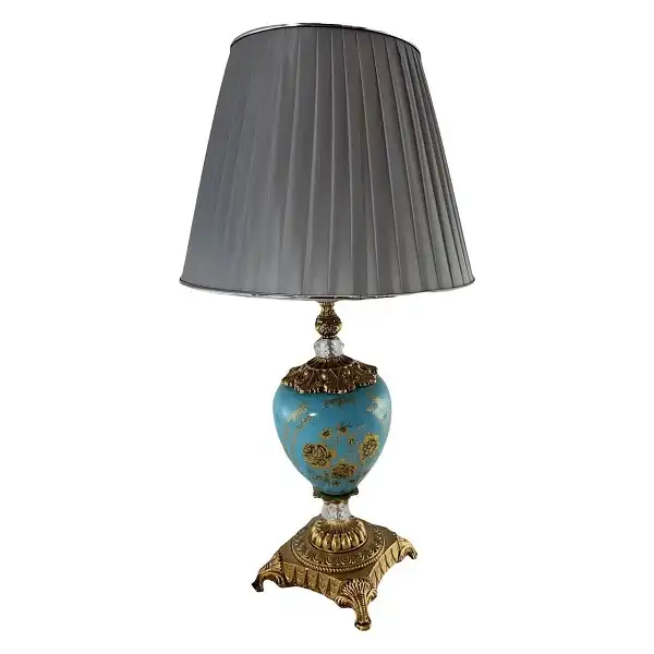 آباژور رومیزی مدل پایه مربع 009